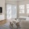 a living room with a tv and couches